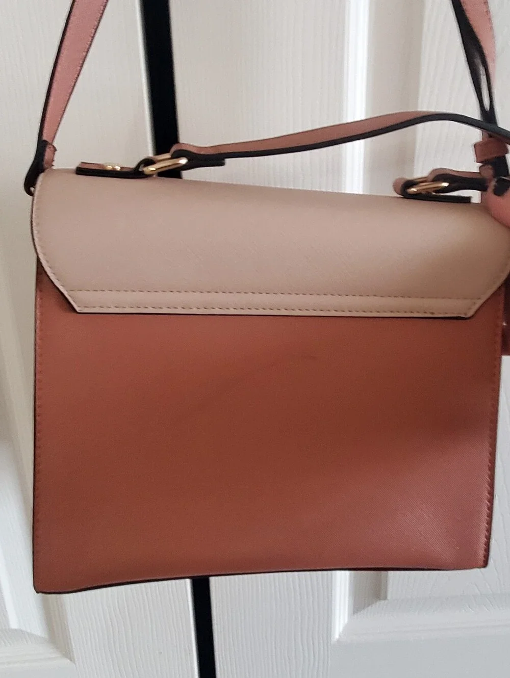 DUNE LONDON COLORBLOCK SATCHEL CROSSBODY TOP HANDLE. NWOT